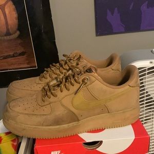 Wheat Air Force 1 size 11
